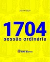 SESSÃO ORDINÁRIA Nº 1704